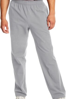 Sweatpants, Men’s Cotton Jersey Pants with Pockets, 33”