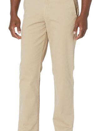 Mens Straight-Fit Casual Stretch Chino Pants