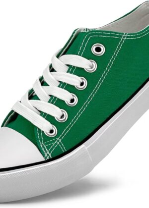 Unisex Low Top Lace Up Casual Canvas Shoes for Women and Men, Comfortable Lightweight Classic Fashion Sneakers Popular 2024, Zapatillas Casual De Lona De Moda para Hombre Y Mujer