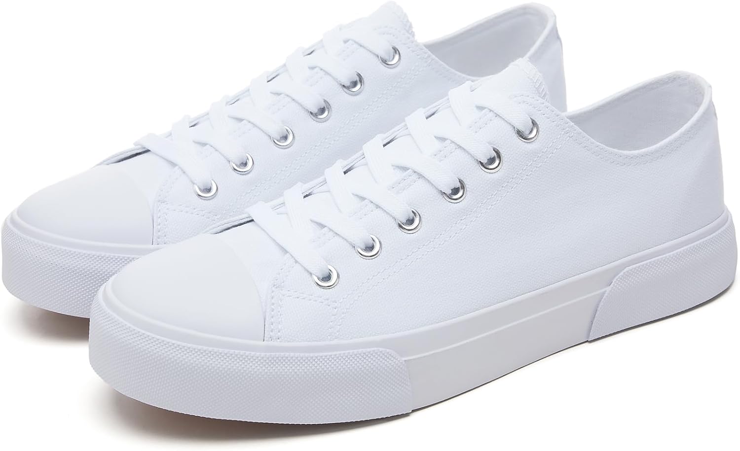 Men Canvas Low top Shoes Classic Casual Sneakers and White Shoes