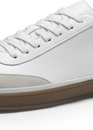 Men Casual Shoes Business Dress Sneakers Classic Lace-up Walking Shoe