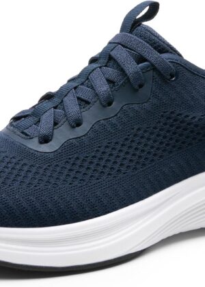 Men Hands Free Slip- Walking Shoes Casual Breathable Comfortable Knit Sneaker