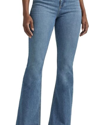 Women Legendary Mid Rise Flare Jean