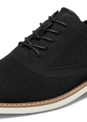 Men Dress Oxfords Breathable Mesh Shoes
