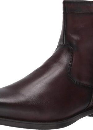 Men's  Plain Toe Zip Boot Fashion