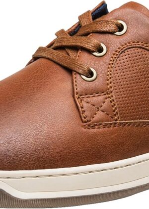 Men Sneakers Classic Retro Casual Shoes for Men Breathable Business Dress Sneaker