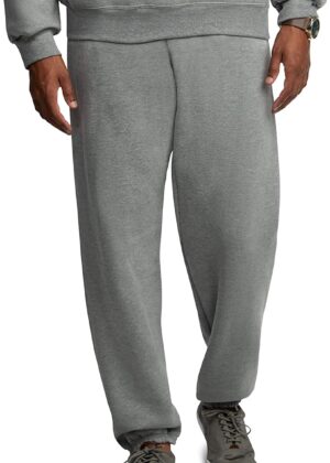 Fce Elastic Bottom Sweatpants with Pockets, Relaxed Fit, Moisture Wicking, Breathable