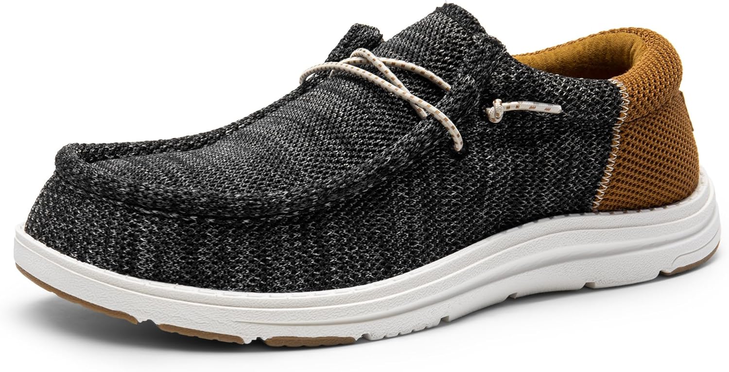 Men Arch Support Casual Slip- Shoes Loafers for Men Comfortable Shoes