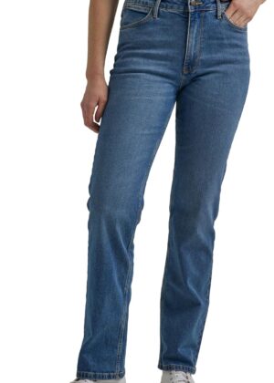 Women High Rise True Straight Fit Jeans