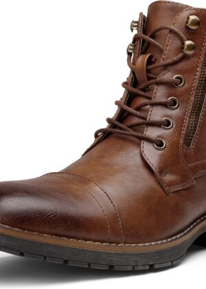 Men's Boots Boots for Men Casual Boots Motorcycle Combat Ankle Dress Boots Men's