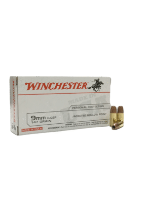 Winchester 9mm Jacketed Hollow Point