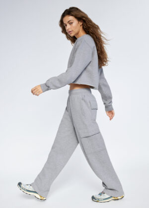 Cozy Fleece Mega Cargo Sweatpant