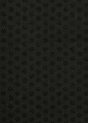 Grunge Dots on Black Cotton Fabric by Keepsake Calico
