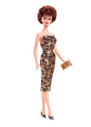 1961 Brownette Bubble Cut Barbie Doll Reproduction
